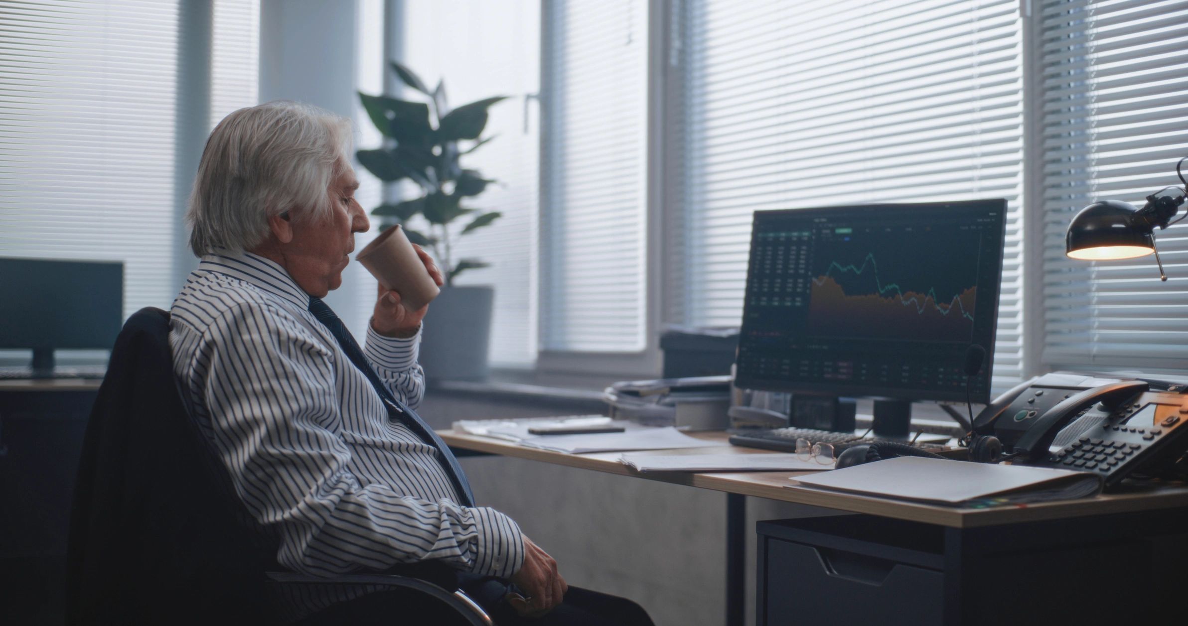 Portrait professionnel d’un investisseur