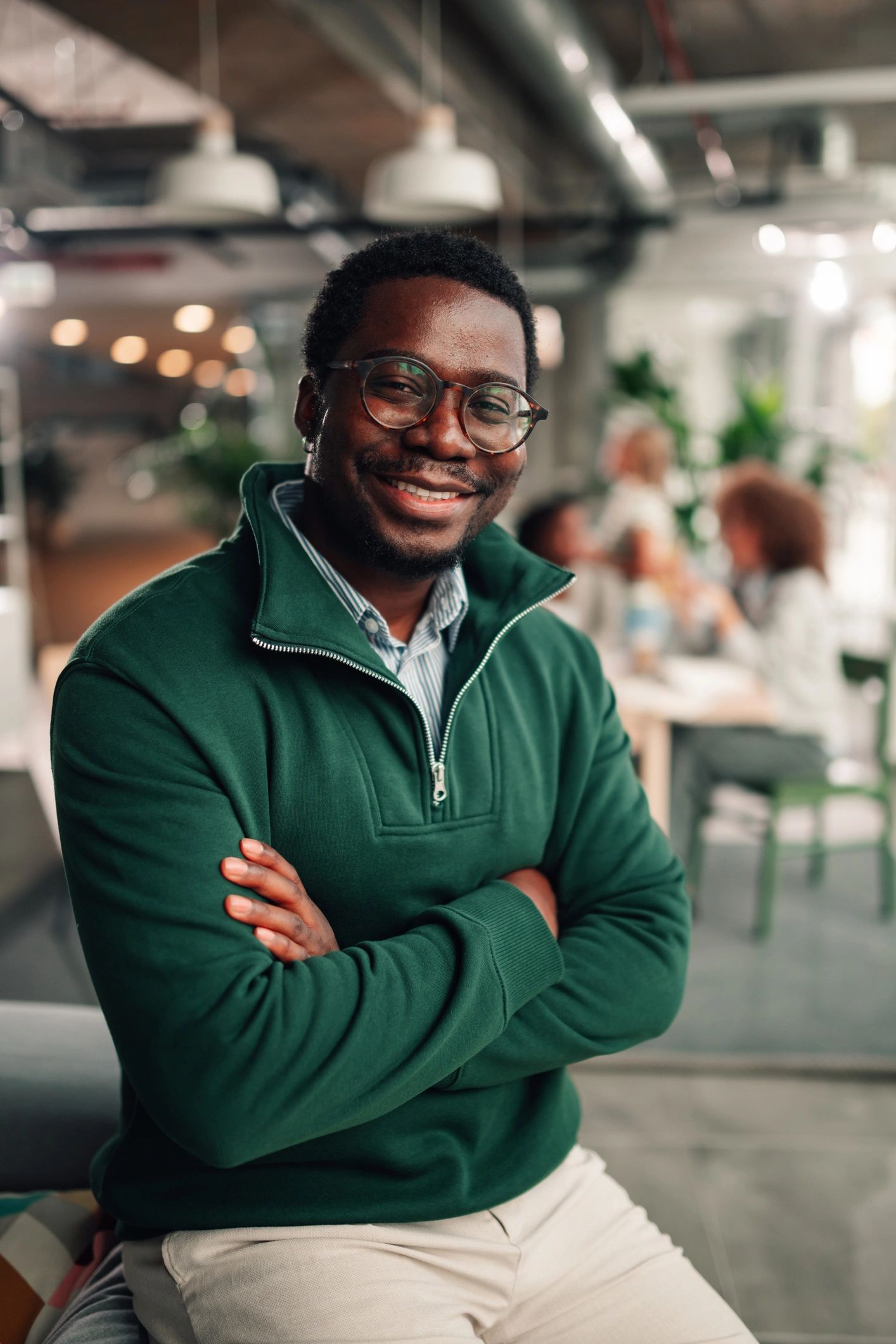 Portrait professionnel d’un entrepreneur
